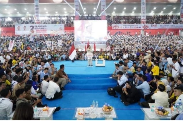 Antusiasme Ribuan Rakyat Sumut Menyambut Kedatangan Capres Prabowo Subianto