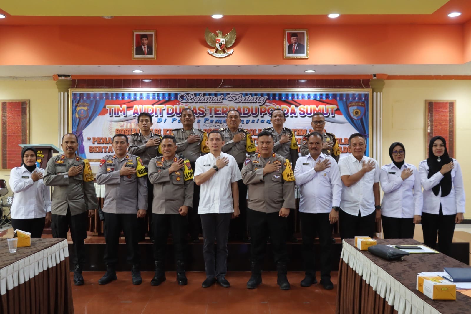 Kapolres Pematangsiantar Terima Kunker Tim Investasi Dumas Terpadu Polda Sumut