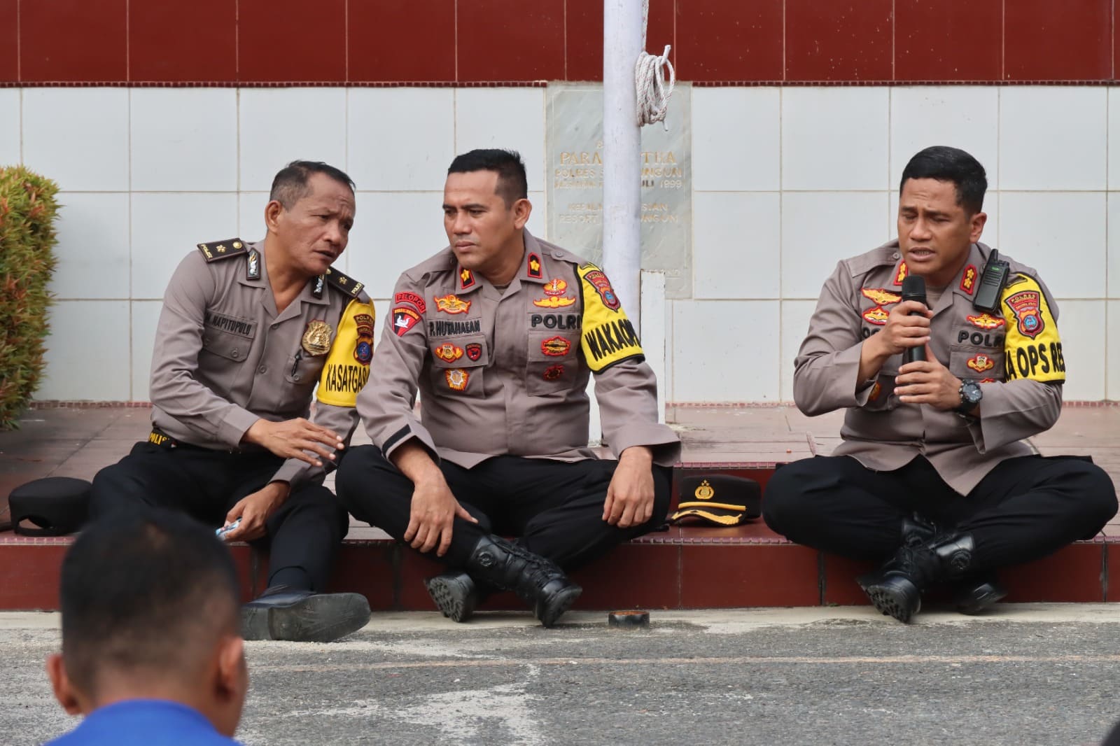 Duduk Sama Rata, Kapolres Pematangsiantar Berikan Arahan Terkait Penekanan Dari Pimpinan
