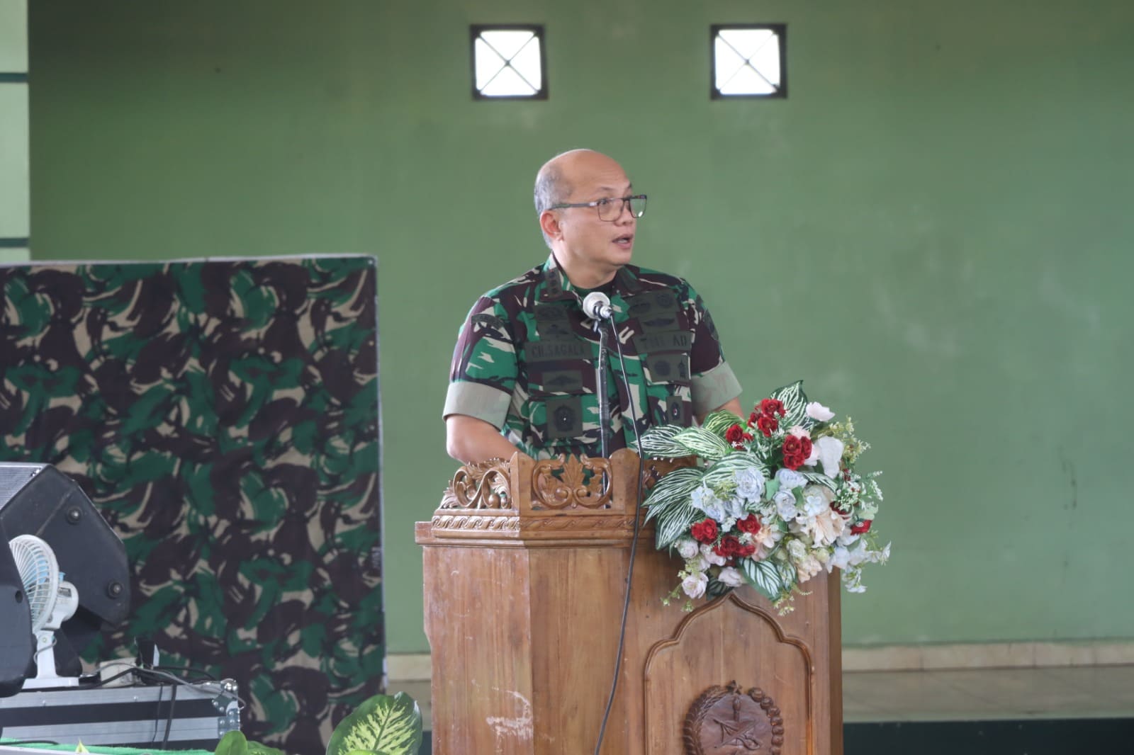 Kapolres Pematangsiantar Hadiri Syukuran Peringatan HUT ke 74 Rindam 1/ Bukit Barisan