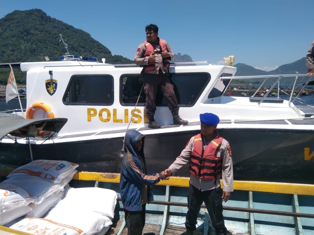 Guna Mencegah Kecelakaan di Perairan Waduk Cirata, Satpolairud Polres Purwakarta Lakukan Patroli Imbauan