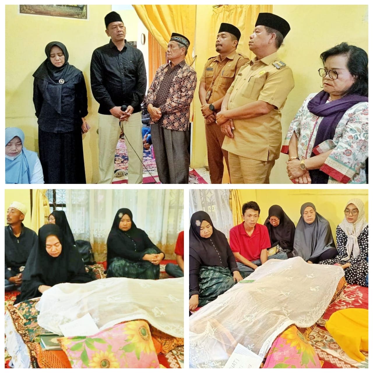 Bupati Simalungun Sampaikan Belasungkawa Kepada Almh Rubiati