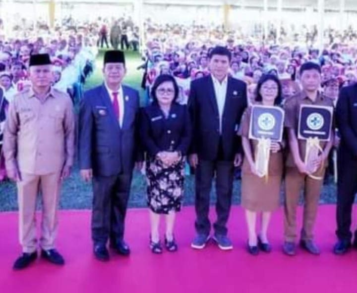 Bupati Simalungun Serahkan SK Dan Melantik 1.175 Orang P3K