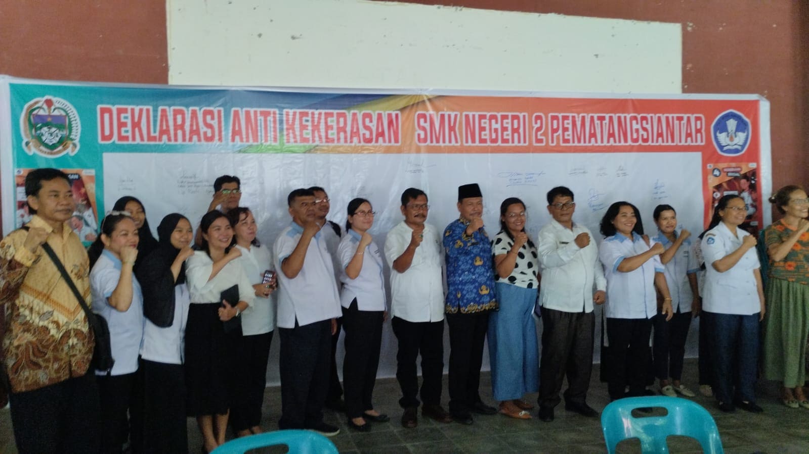 “Deklarasikan Anti Kekerasan” Dihadapan Peserta Didik Baru SMKN 2 P. Siantar