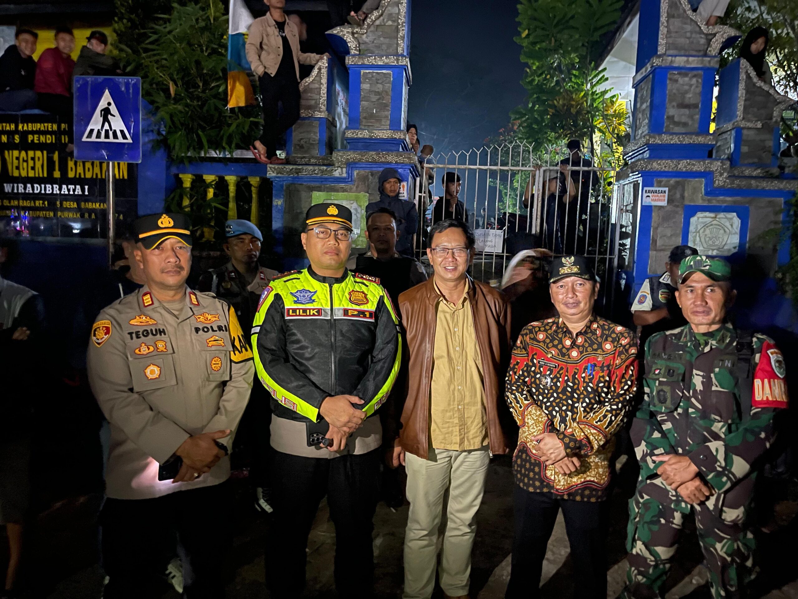 Polres Purwakarta Lakukan Pengamanan Kegiatan Memperkenalkan Calon Gubernur Jawa Barat dan Pasangan Bupati serta Wakil Bupati Purwakarta