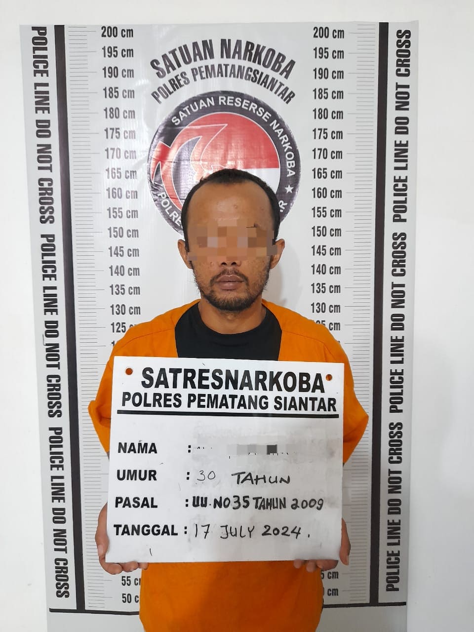 Sat Resnarkoba Polres Pematangsiantar Tangkap Pria Pemilik Sabu 2,34 Gram