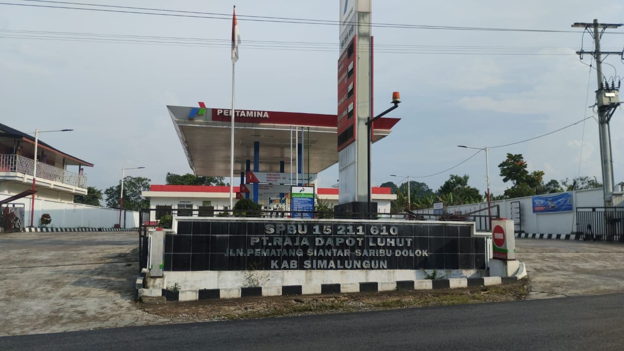 SPBU-15 211 610 Jalan Raya Saribudolok Kecamatan Pane Kabupaten Simalungun “Disinyalir Distribusikan BBM Pertalite Bersubsidi Tidak Tepat Sasaran.