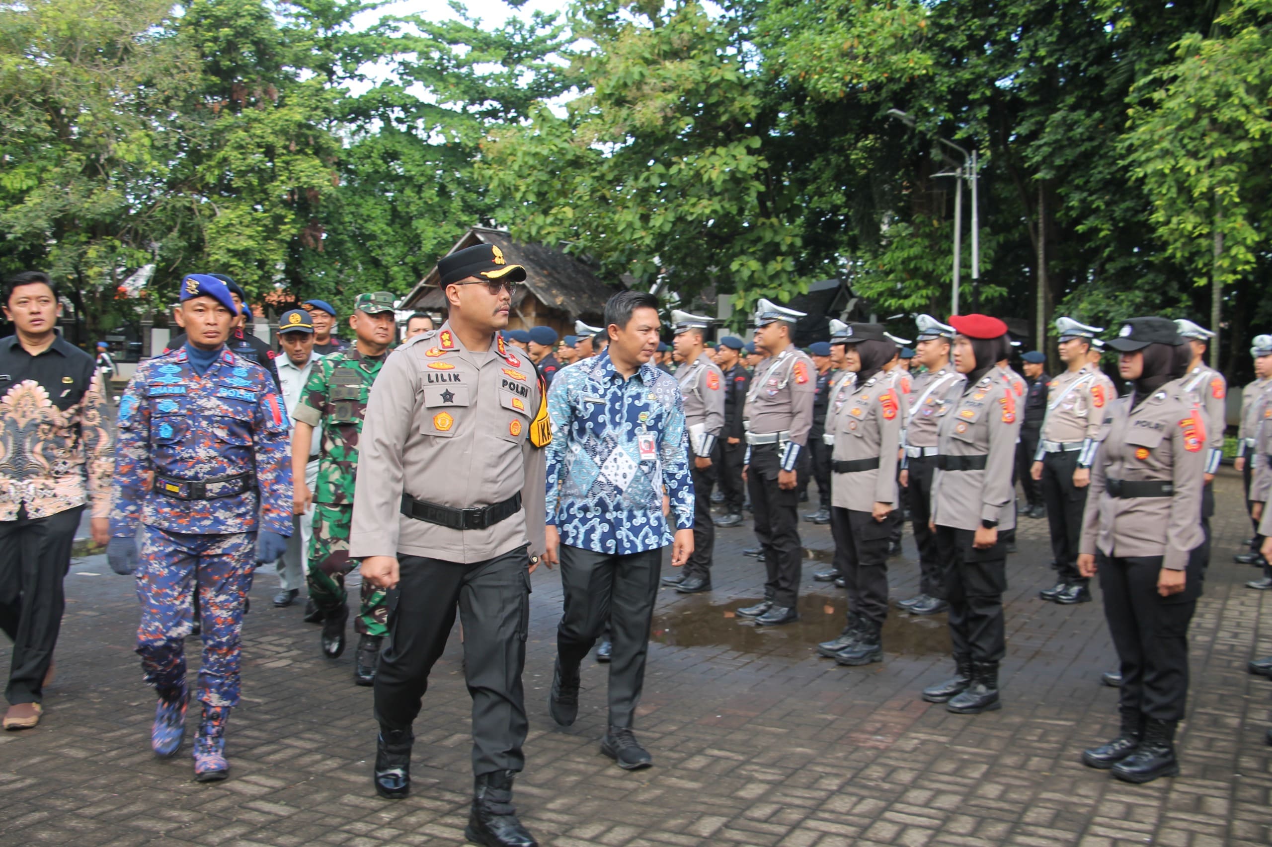 Operasi Lilin Lodaya 2024, Kapolres Purwakarta Sampaikan Amanat Kapolri