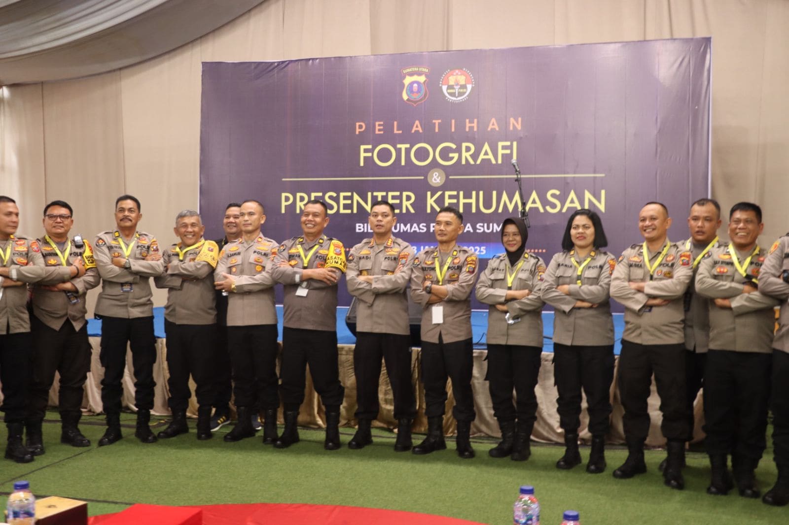 Sihumas Polres Pematangsiantar Ikuti Pelatihan Fotografi Presenter Kehumasan Jajaran Polda Sumut