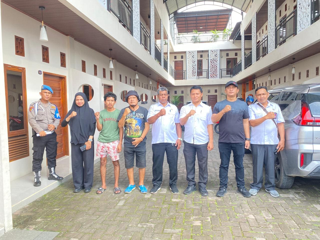 Satresnarkoba Polres Pematangsiantar Menggelar Razia Narkoba di Kamar Kos-Kosan