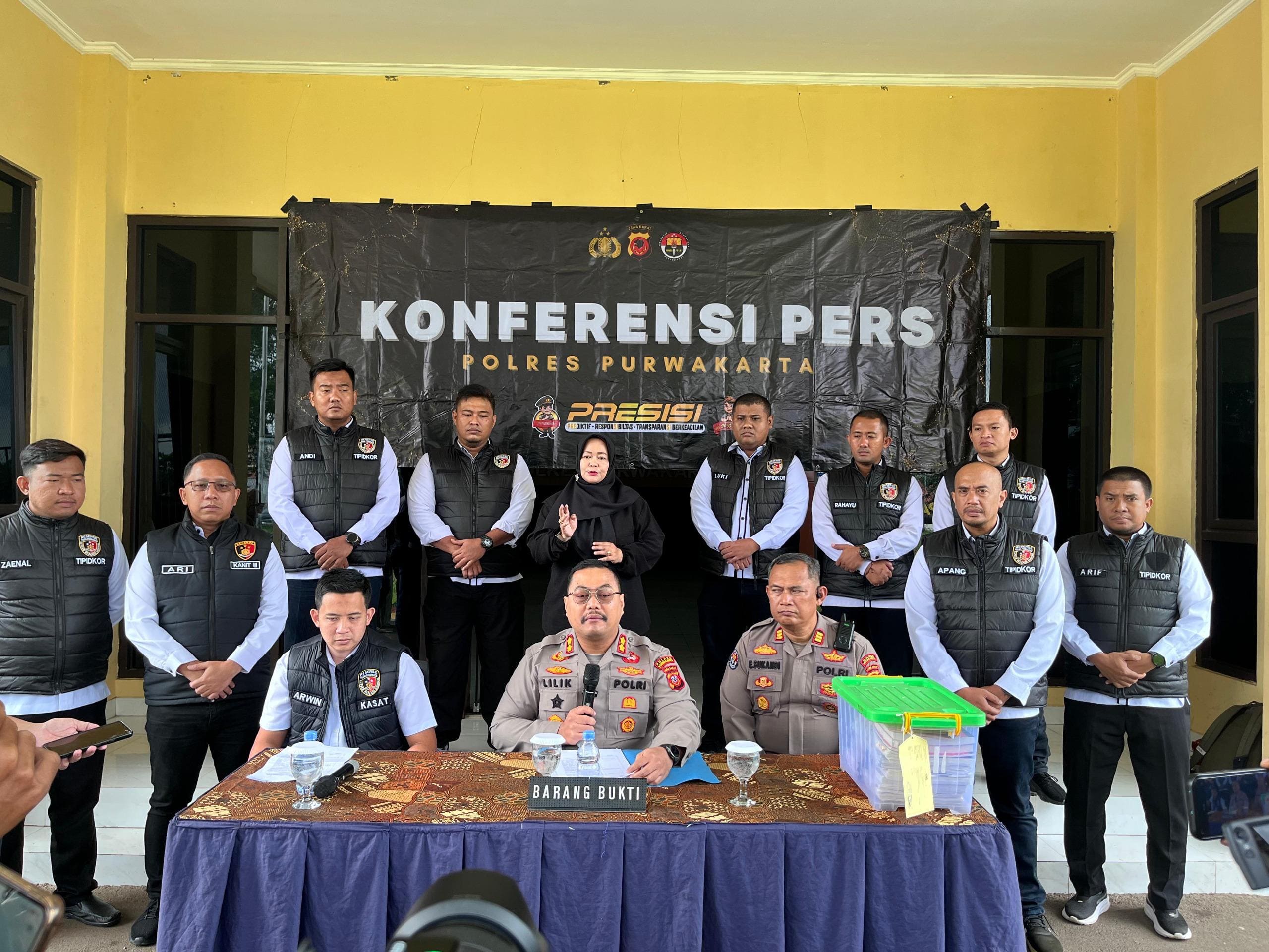 Polres Purwakarta Tetapkan Mantan Kades Pangkalan Sebagai Tersangka Kasus Korupsi Dana Desa