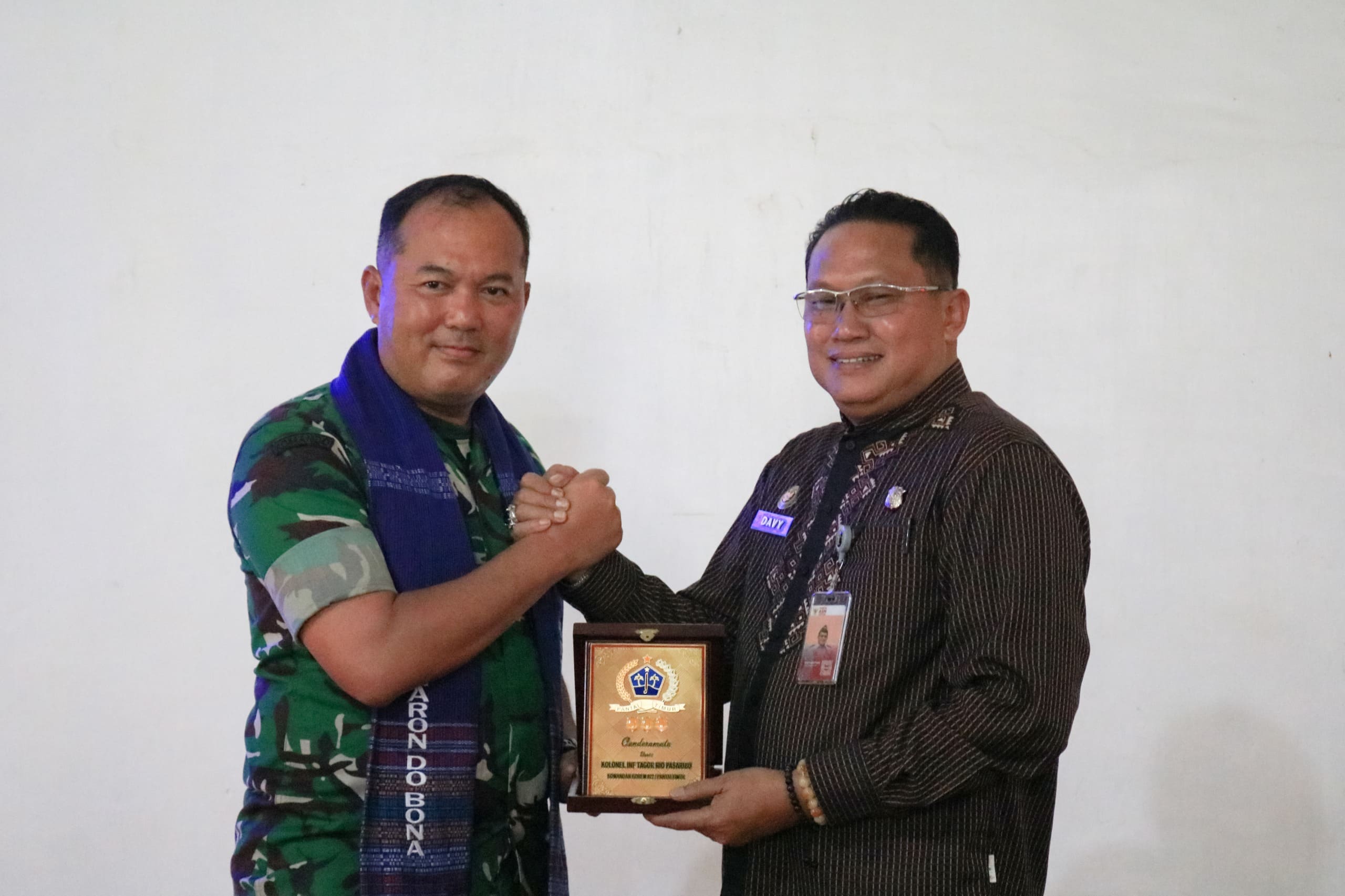 Kalapas Pematangsiantar Terima Kunjungan Danrem 022/PT, Gelar Ibadah Bersama Warga Binaan