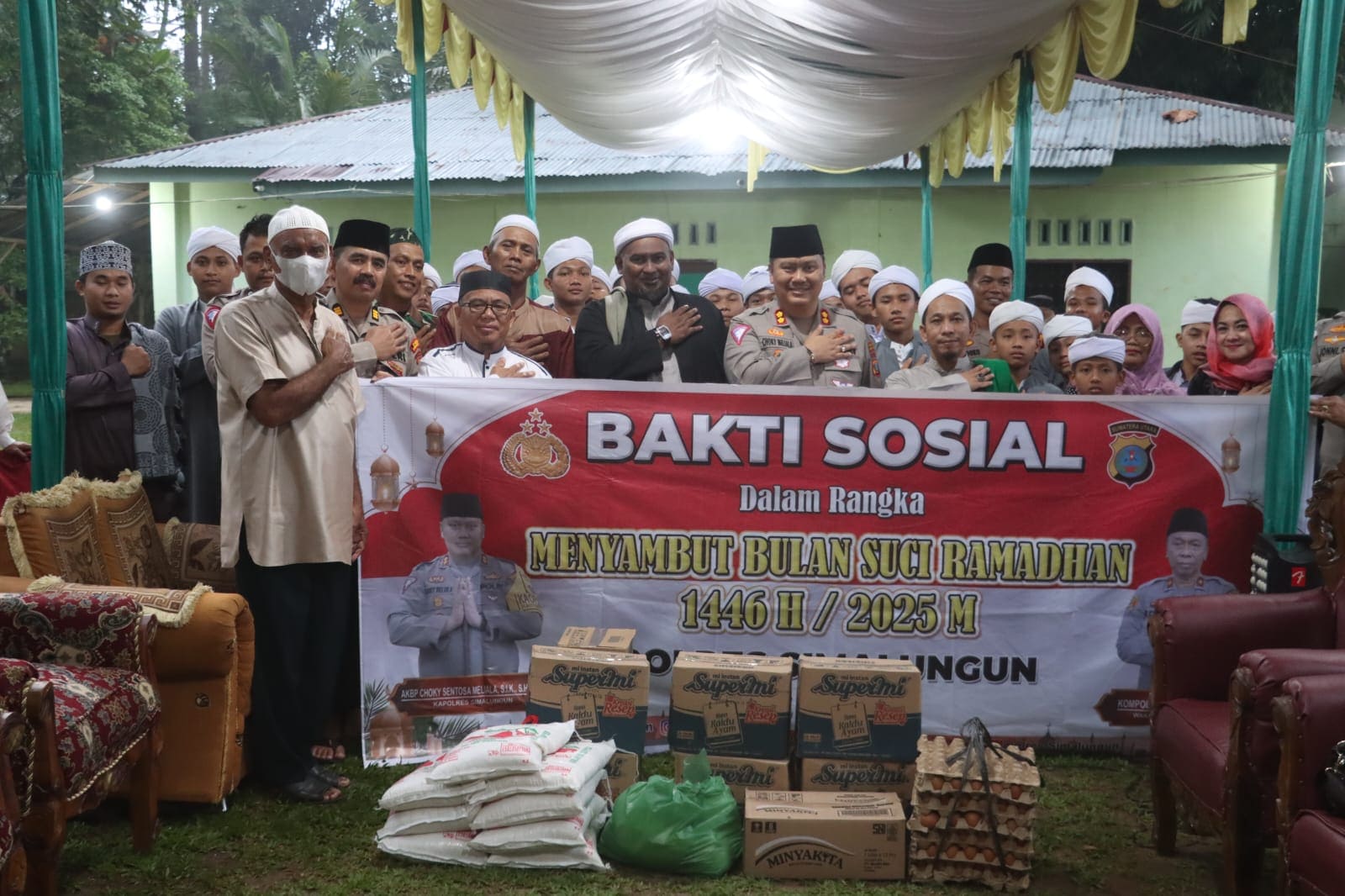 Polri Untuk Masyarakat, Kapolres Simalungun Bersilaturahmi Dengan Tokoh Agama