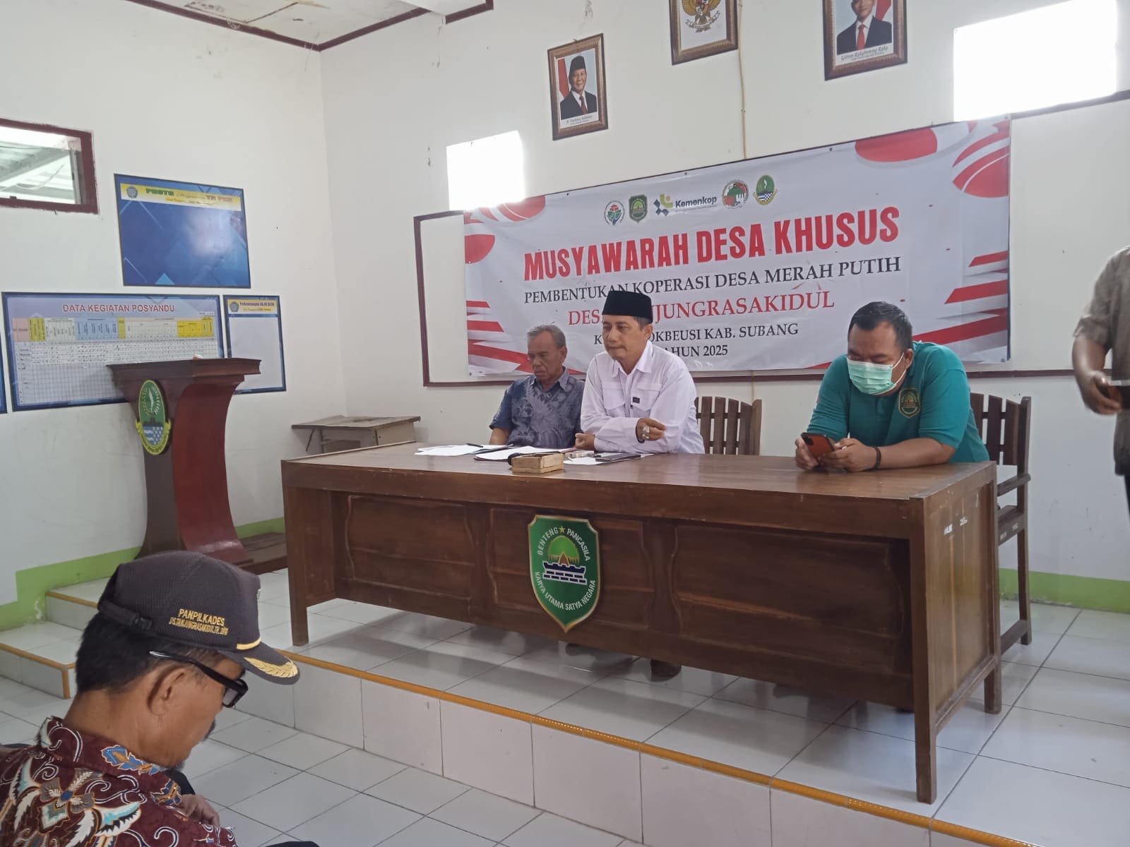 Desa Tanjung Rasa Kidul Kecamatan Patok Beusi Kabupaten Subang Membentuk Koperasi Merah Putih