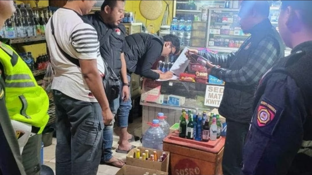 Malam Tahun Baru Islam, Polres Purwakarta Sita 391 Botol Miras