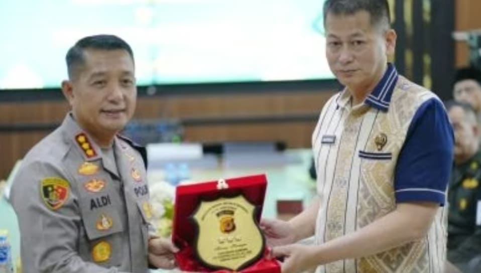 Kapolresta Bandung Sambut Peserta Sespimmen ke-65