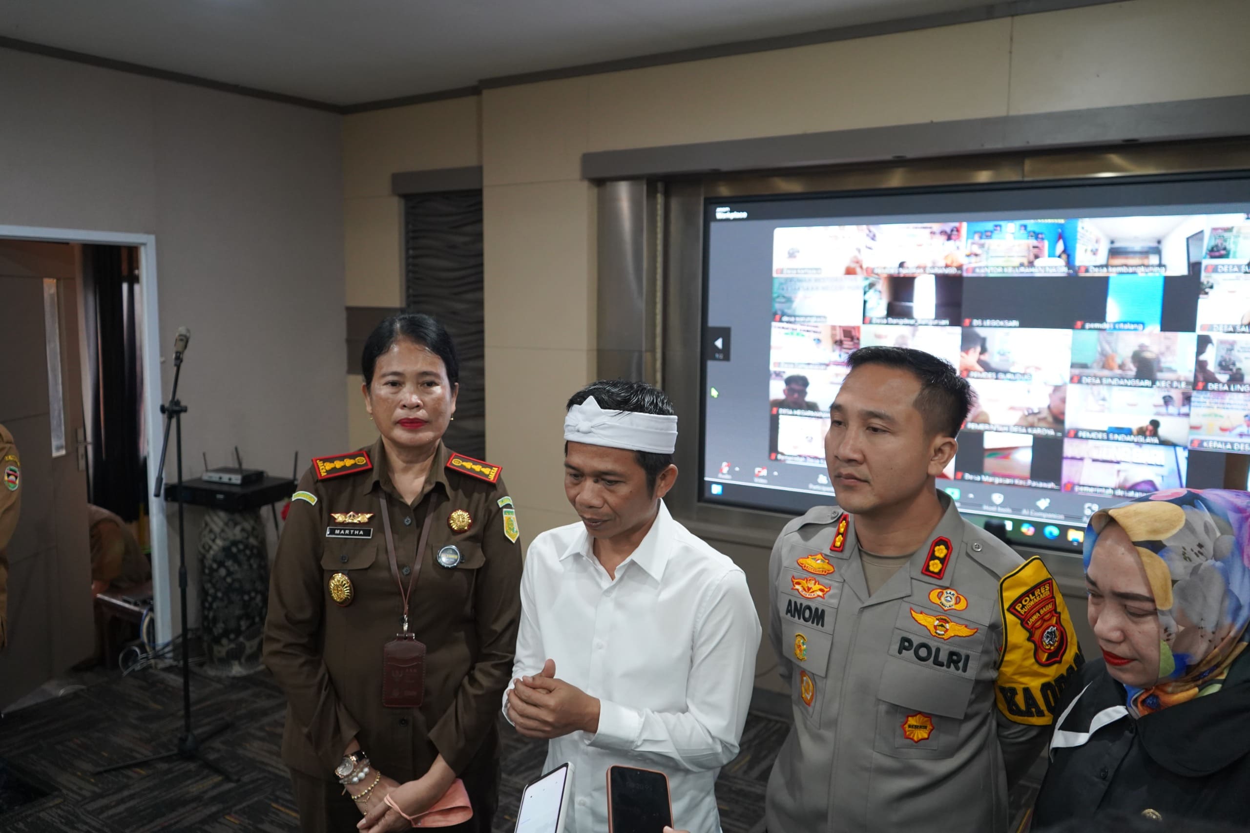 Kapolres Purwakarta Hadiri Launching Rumah Restorative Justice
