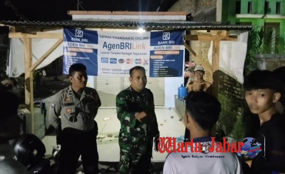 TNI-Polri Purwakarta Patroli Bersama Jaga Kamtibmas