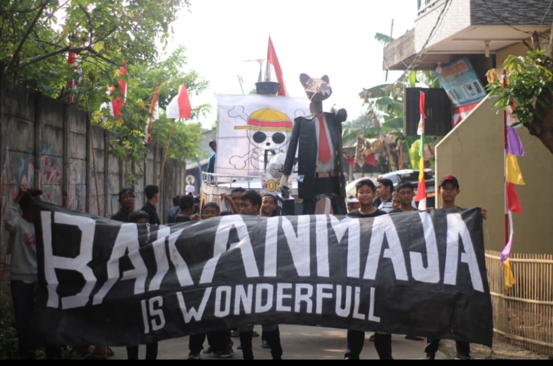 Meriah dan Penuh Semangat! HUT RI ke-80 Disambut Antusias Warga Jomin Barat