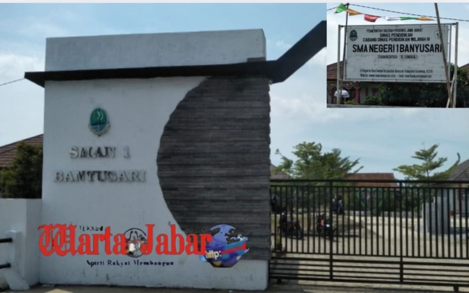 Diduga Gunakan Material Tak Sesuai Spesifikasi, Proyek Pembangunan RKB SMAN 1 Banyusari Disorot