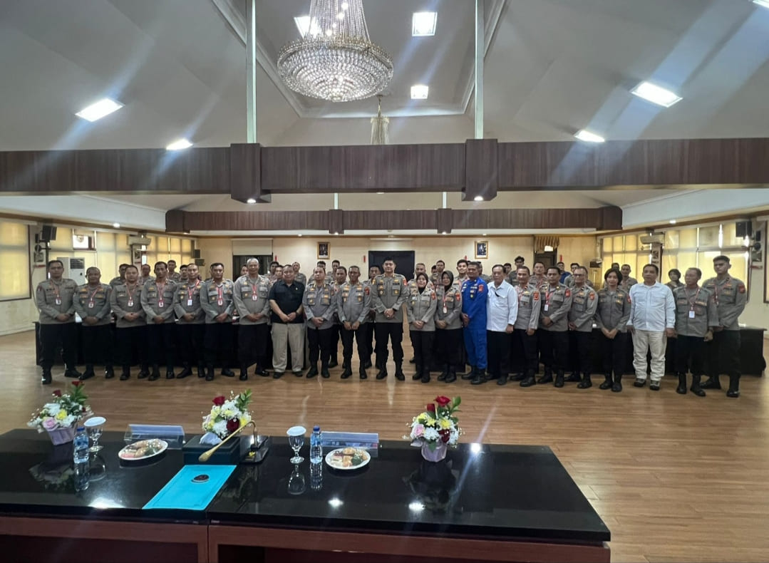 Polres Purwakarta Ikuti Rakernis SPKT Di Polda Jabar
