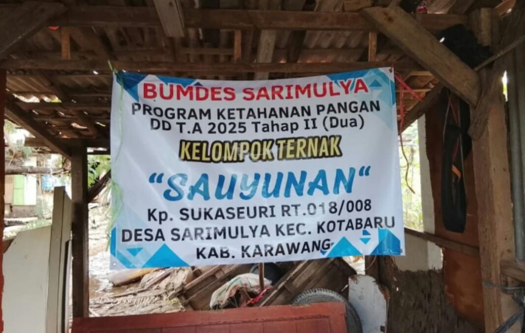 Desa Sarimulya Kembangkan Program Ketahanan Pangan Tahap Dua lewat Budidaya Domba