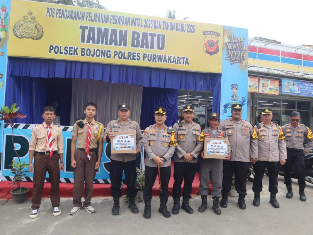 Kapolres Purwakarta Cek Keamanan Wisata Taman Batu