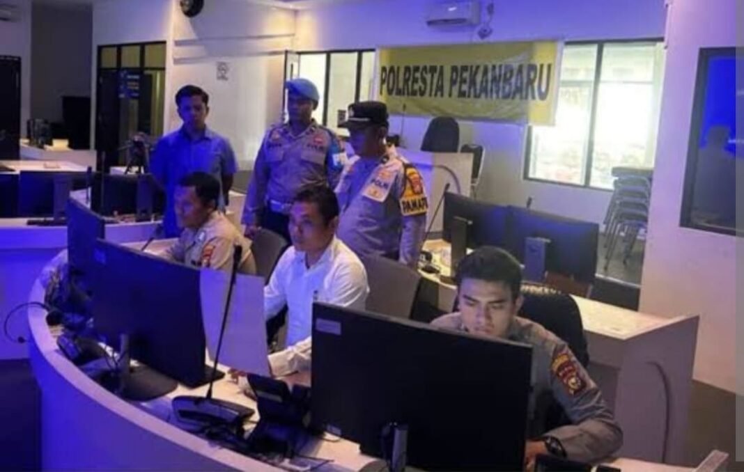 Respons Cepat Layanan 110 Polresta Pekanbaru, Polri Hadir dalam Genggaman Ponsel