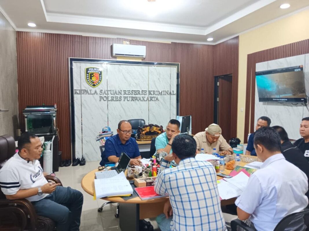 Polres Purwakarta Ikuti Zoom Meeting Arahan Penanganan Perkara pada Masa Transisi Perubahan KUHAP dan KUHP