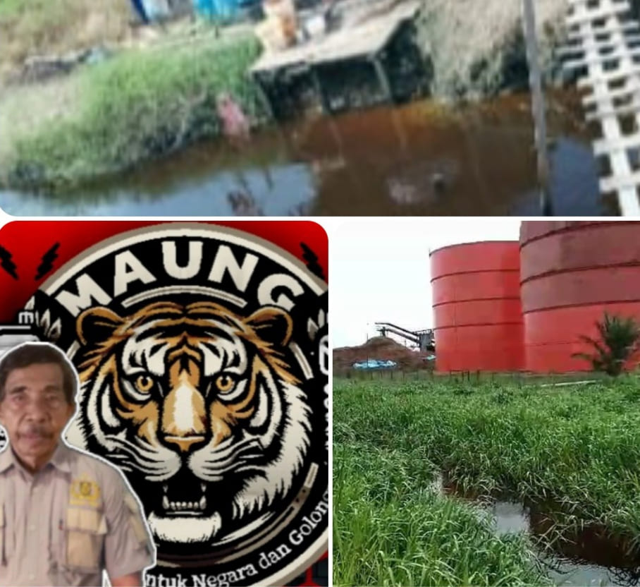 LSM MAUNG Desak Hasil Pemeriksaan Dugaan Pencemaran Dibuka ke Publik
