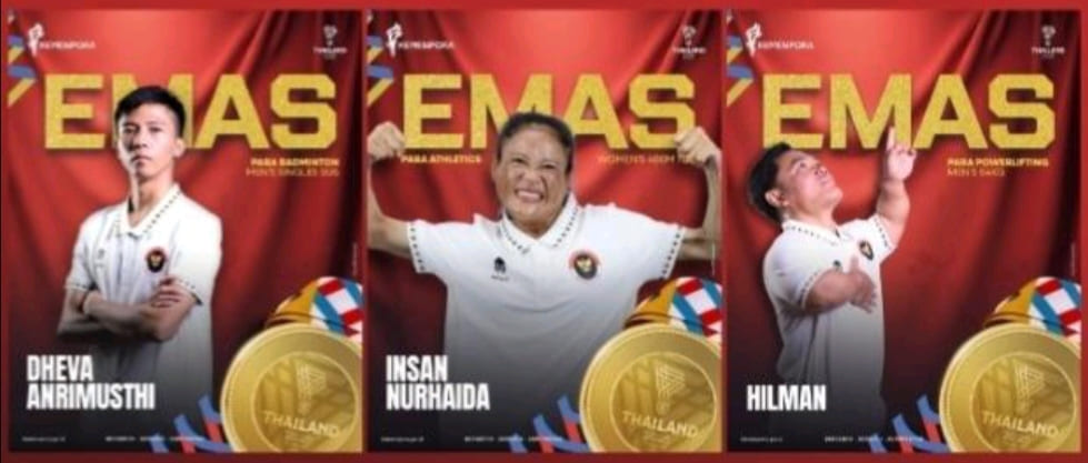 Tiga Atlet Kuningan Persembahkan Empat Emas bagi Indonesia di ASEAN Para Games 2026