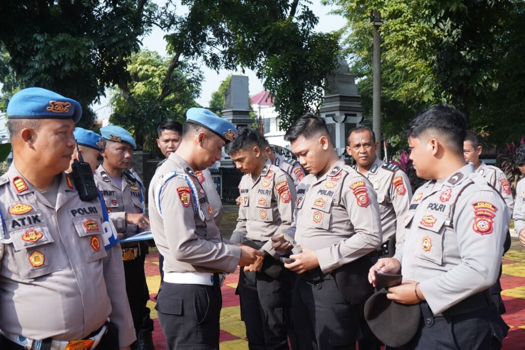 Propam Polda Jabar Tegakkan Disiplin, Personel Polres Purwakarta Jalani Ops Gaktibplin