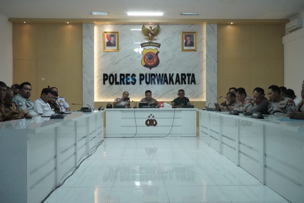 Rakor Linsek Operasi Ketupat 2026, Polres Purwakarta Perkuat Sinergi Lintas Sektoral Demi Mudik Aman dan Nyaman