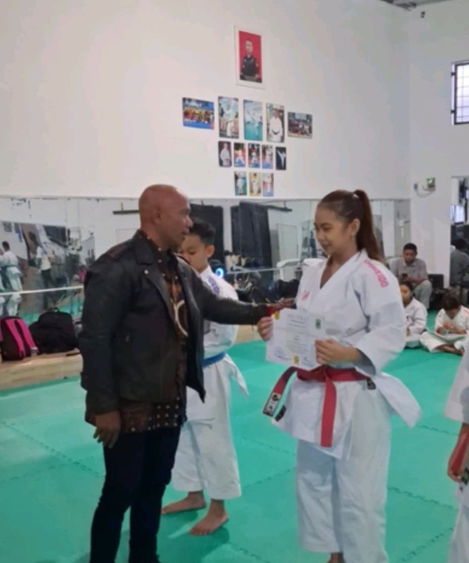 Kabid Boyo: Atlet Karate Kuningan Butuh Dukungan Perlengkapan Jelang POPDA 2026
