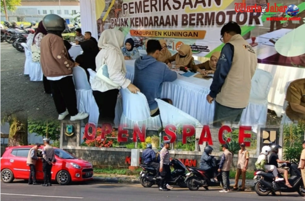 Opsgab Pajak Kendaraan Kuningan Permudah Pembayaran di Lokasi