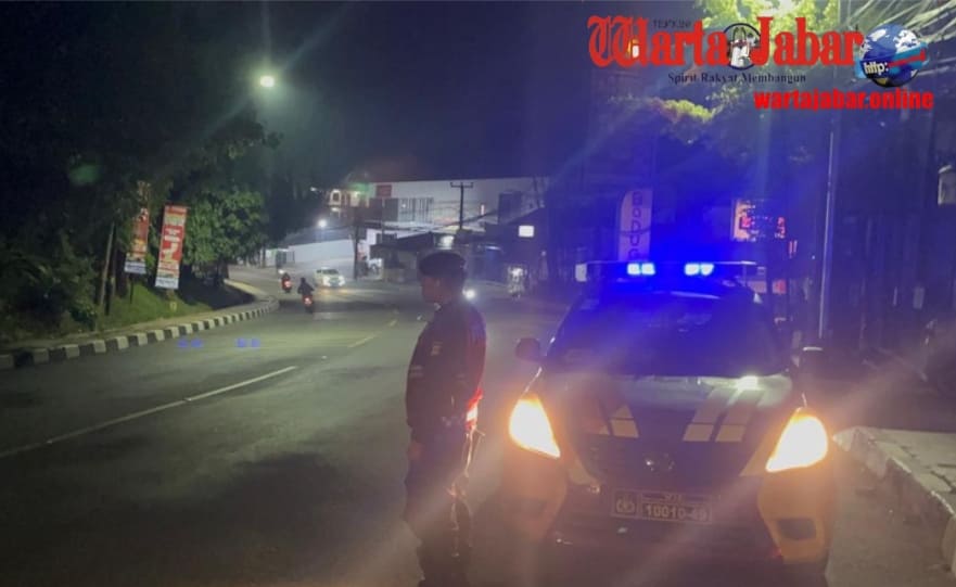 Light Patrol Tengah Malam, Polres Purwakarta Perkuat Pengamanan di Titik Rawan