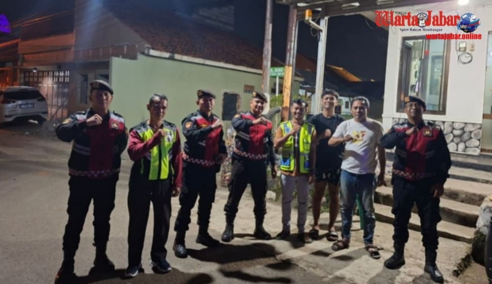 Blue Light Patrol Dini Hari, Sat Samapta Polres Purwakarta Antisipasi Gangguan Kamtibmas di Jam Rawan