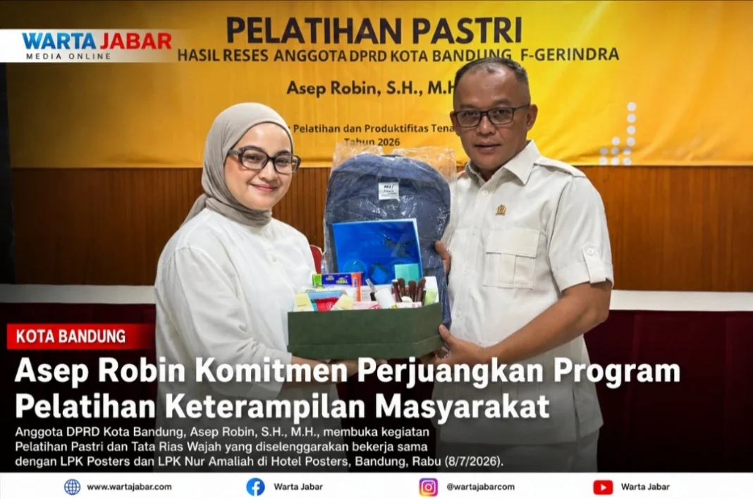 Asep Robin Komitmen Perjuangkan Program Pelatihan Keterampilan untuk Tingkatkan Kesejahteraan Masyarakat