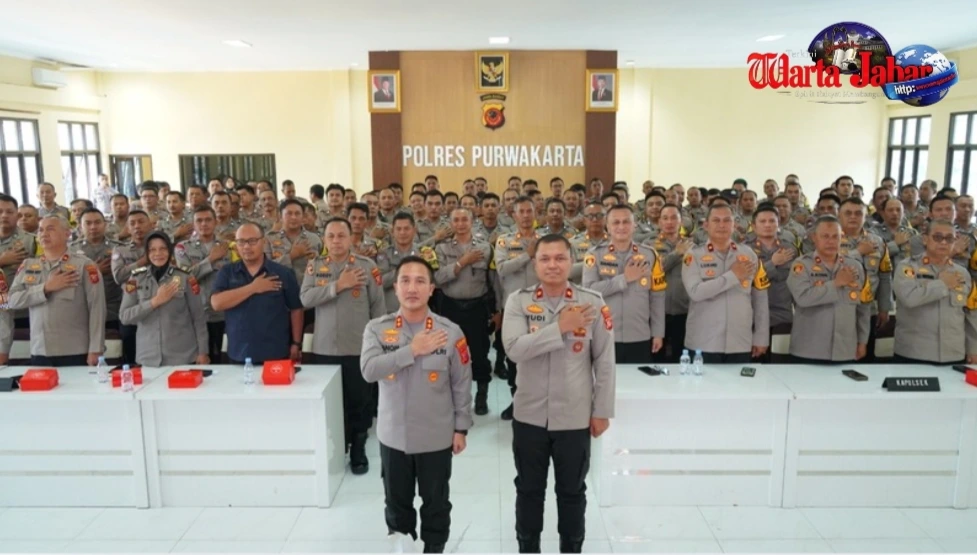 Kapolres Purwakarta Sampaikan Commander Wish Kapolda Jabar, Perkuat Komitmen Polri Melayani Masyarakat