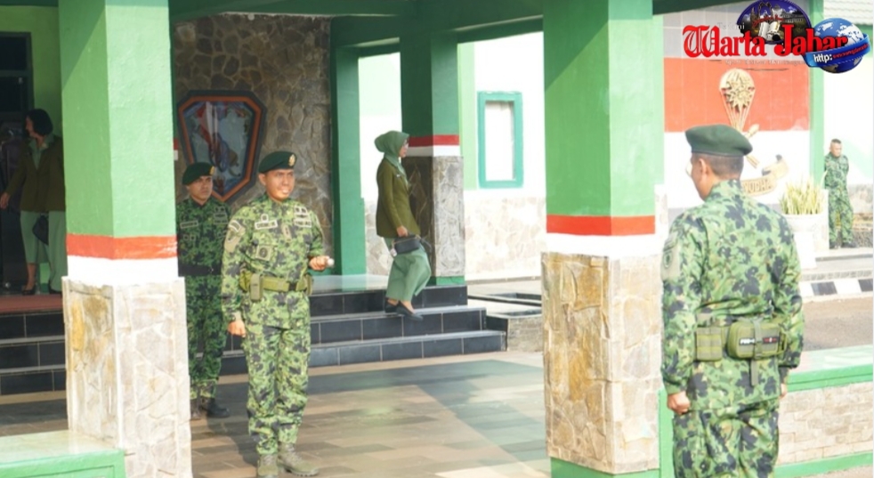 Hadiri Sertijab Danyon Armed 9/Pasopati, Kapolres Purwakarta dan Ketua Bhayangkari Perkuat Sinergitas TNI-Polri