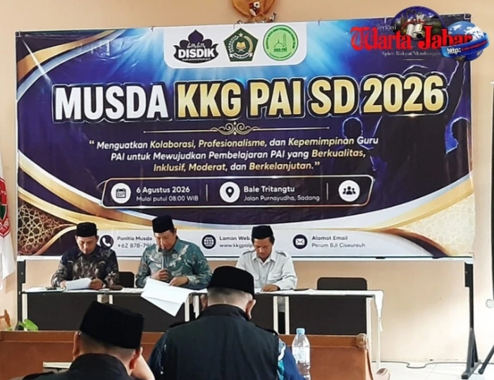 Iwan Setiawan Terpilih Aklamasi Pimpin KKG PAI Purwakarta Periode 2026–2030