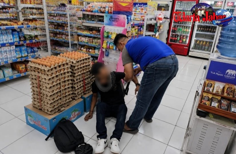 Sigap Bertindak, Polisi Amankan Pria Diduga Palak Warga di Minimarket Purwakarta