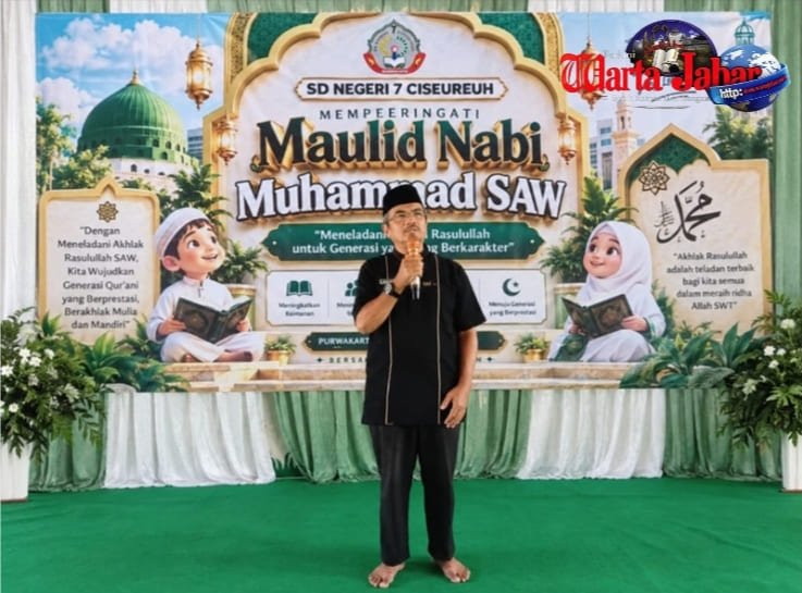 SDN 7 Ciseureuh Meriahkan Maulid Nabi dengan Tujuh Lomba Keagamaan