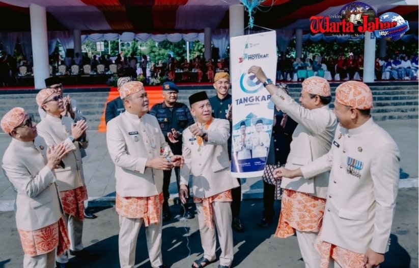 Lebih Praktis, TANGKAR Resmi Jadi SuperApps untuk Semua Layanan Publik Karawang
