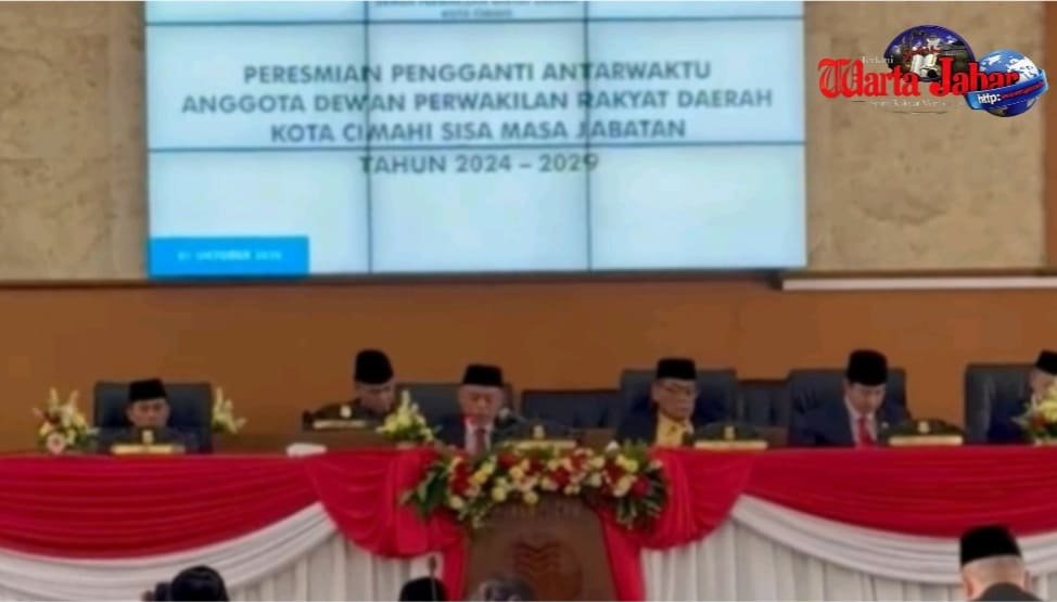 Ngatiyana Hadiri Paripurna PAW DPRD Cimahi, Tekankan Pengawasan Konstruktif