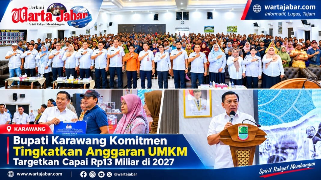 Bupati Karawang Targetkan Anggaran UMKM Capai Rp13 Miliar pada 2027